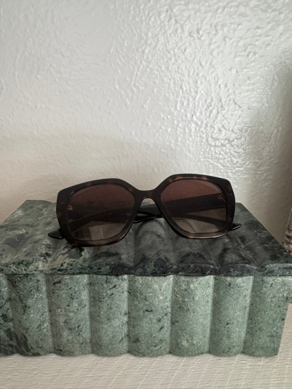 PRADA Sunglasses Women's Tortoise + Case Authentic